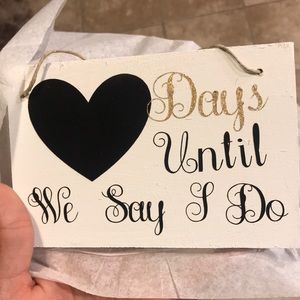 Wedding day count down
